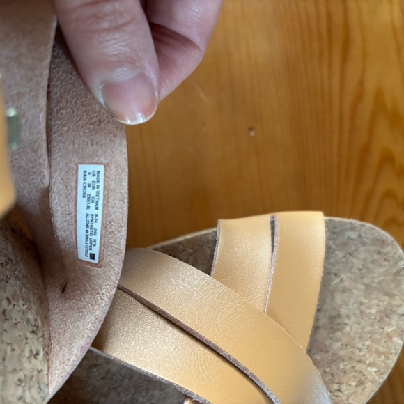 Reef Kaia Tan Platform Slide Sandal size 6 NWOB - Picture 7 of 8